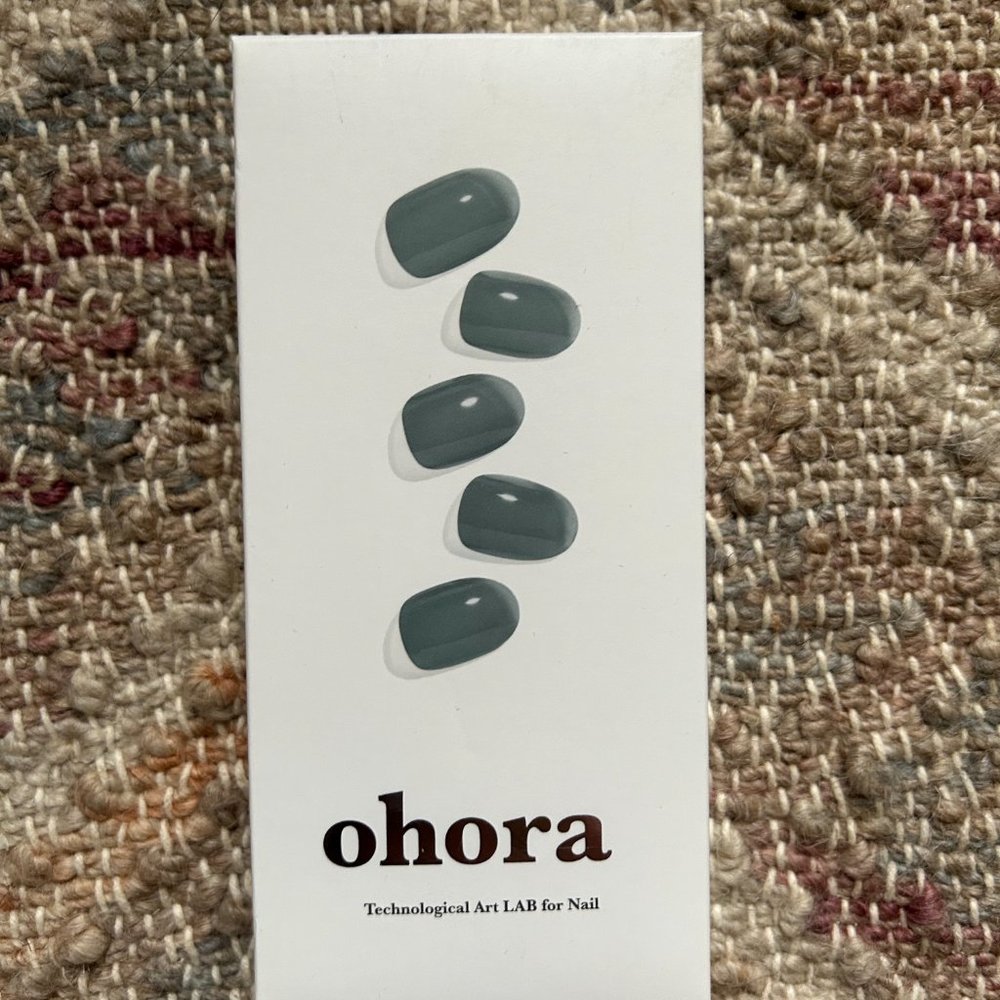 Ohora semi-cured gel nail strips--N tint city--full set, NWT